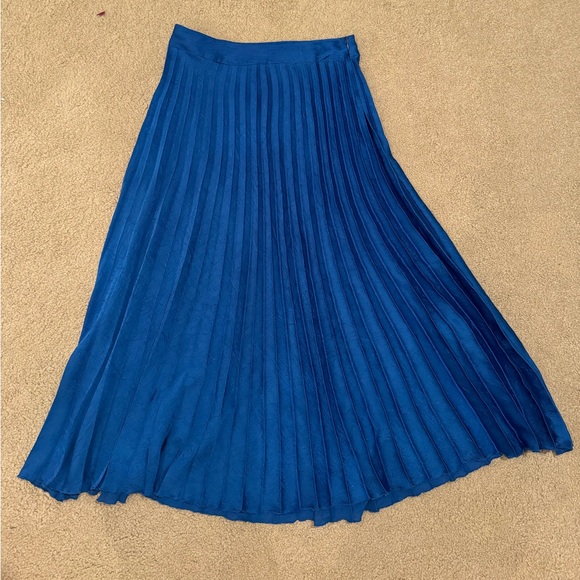 Zara Pleated Midi Skirt - Picture 1 of 2